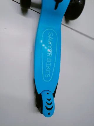 Patinete infantil 3 ruedas azul