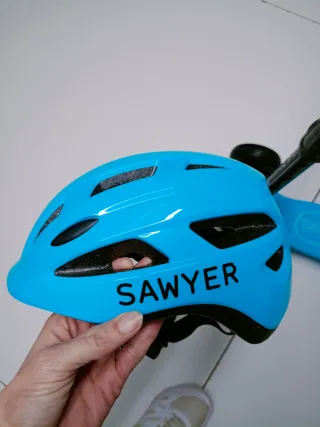 Patinete infantil 3 ruedas azul