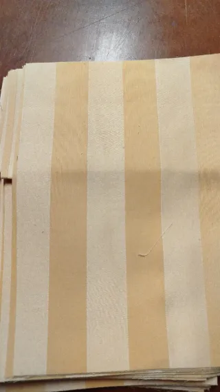 100 pezzi stoffa gialla 18x25