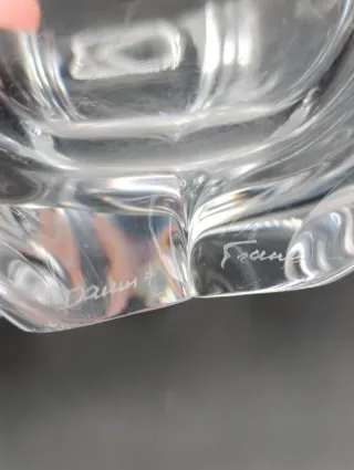 Cenicero Cristal Daum