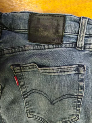 Levi's Hombre W28 L32 Vaqueros Azules