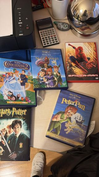 Lote 4 Películas DVD Disney y Marvel