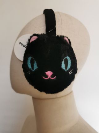 Paraorecchie gatto nero Tiger