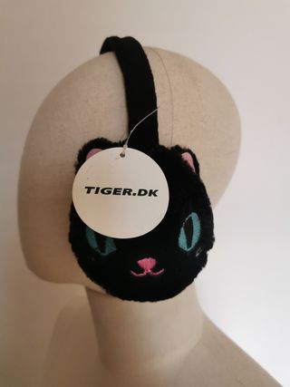 Paraorecchie gatto nero Tiger