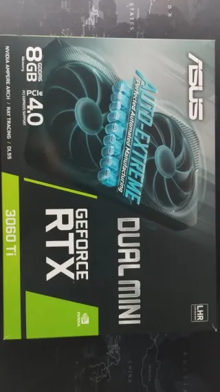 Asus RTX 3060 Ti Dual Mini 8GB GDDR6