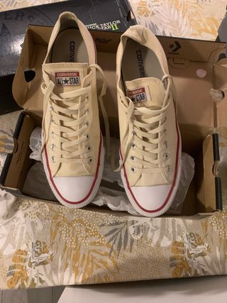 Converse All Star Beige Talla 45