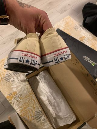 Converse All Star Beige Talla 45