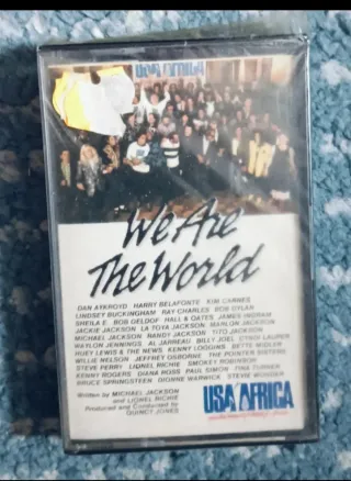 We Are The World Cassette - Michael Jackson