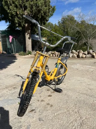 Bicicleta BH Motoreta Amarilla