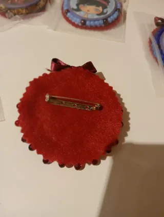 Broches artesanales mujer estilo vintage