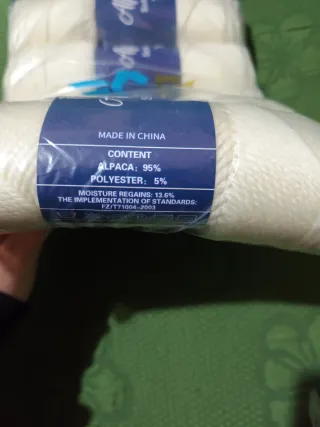 Gomitoli lana Alpaca 95% - 5 gomitoli