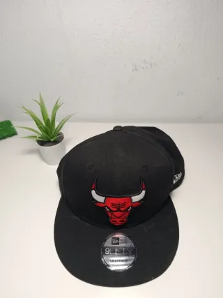 Gorra Chicago Bulls Snapback New Era Negra