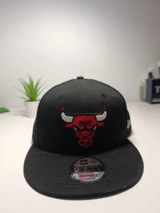 Gorra Chicago Bulls Snapback New Era Negra