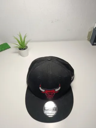 Gorra Chicago Bulls Snapback New Era Negra