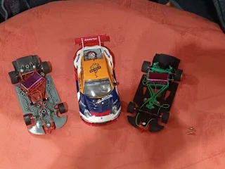 Porsche 991 Scaleauto con 2 chasis