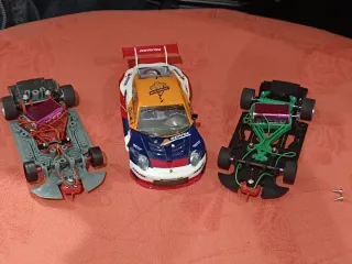 Porsche 991 Scaleauto con 2 chasis