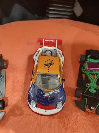 Porsche 991 Scaleauto con 2 chasis