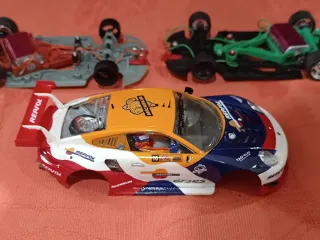 Porsche 991 Scaleauto con 2 chasis