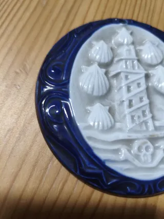 Medalla Sargadelos Cerámica 1982 torre de Hércules