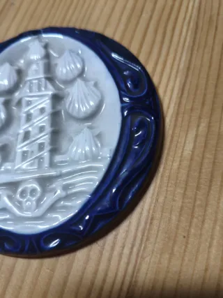 Medalla Sargadelos Cerámica 1982 torre de Hércules