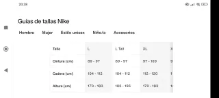 Pantalón Nike Hombre Talla XL Verde Oliva