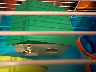 Jaula para hámster con túneles