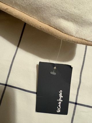 4 cojines El Corte Inglés 30x45 cm nuevos