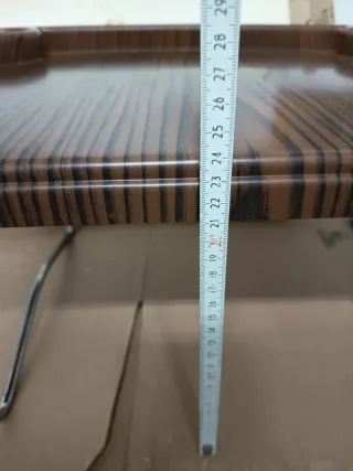 Bandeja para cama con posavasos