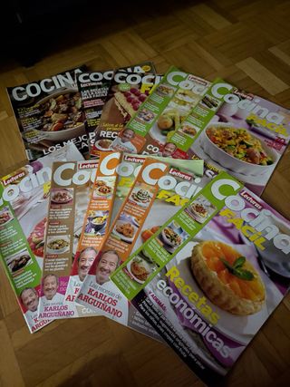 10 revistas Cocina facil Lecturas