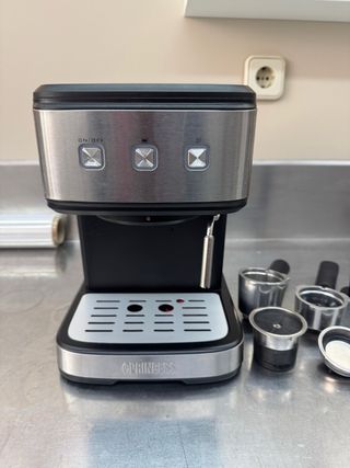 Cafetera Princess Espresso y Cápsulas