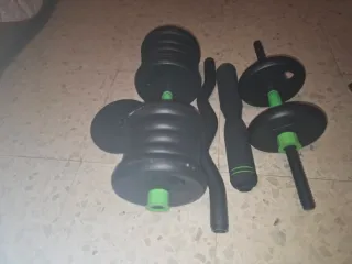 Juego Mancuernas Ajustables hasta 30kg