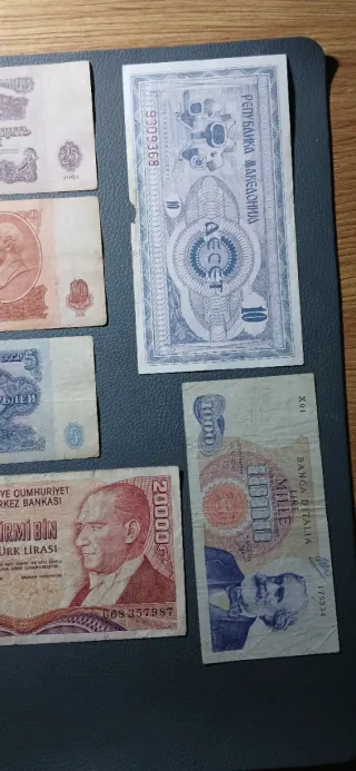 Lote 60 monedas y 6 billetes