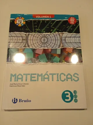 Matemáticas 3 ESO 3 volúmenes Proyecto 5 etapas