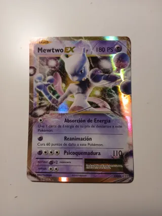Carta Pokémon Mewtwo EX 180 PS