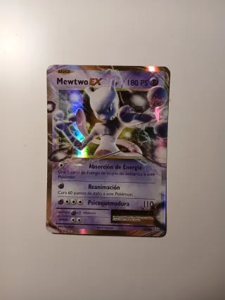 Carta Pokémon Mewtwo EX 180 PS