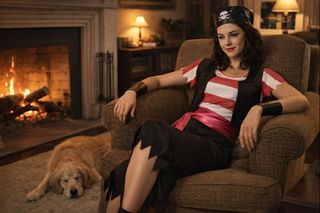 Disfraz Carnaval bucanera mujer S Kimokawaii