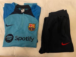 Chándal FC Barcelona Nike Azul/Turquesa