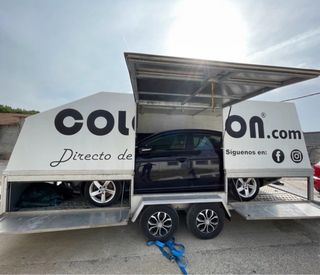 Remolque porta vehículos