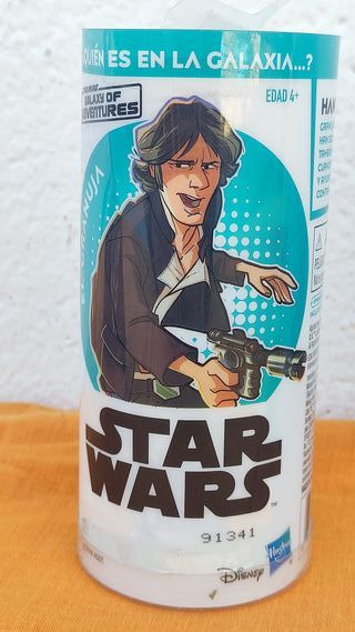 Figuras Star Wars Han Solo y Leia