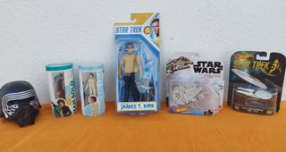 Figuras Star Wars Han Solo y Leia