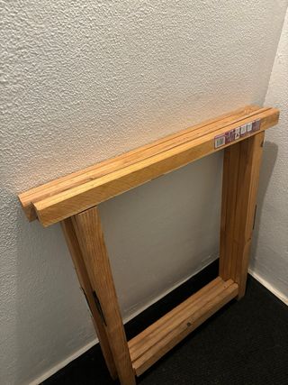 2 Soportes de madera Astigarraga