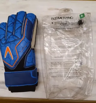 Guantes de portero azules