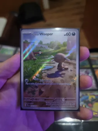 Carta Pokémon Paldean Wooper