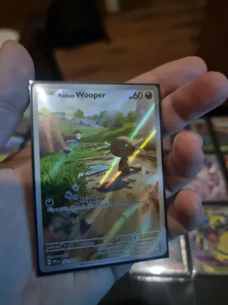 Carta Pokémon Paldean Wooper