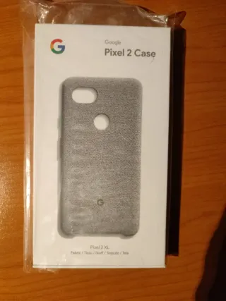 Funda Google Pixel 2 XL Tejido Gris Tengo 3 unidad