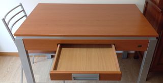 Mesa de cocina madera y metal