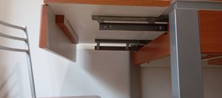 Mesa de cocina madera y metal