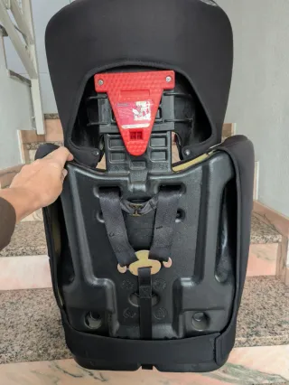 Silla coche infantil negra