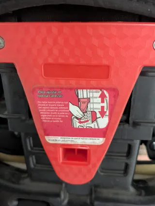 Silla coche infantil negra