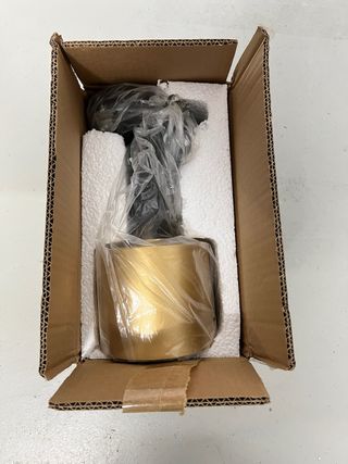 Lámpara de techo colgante dorada